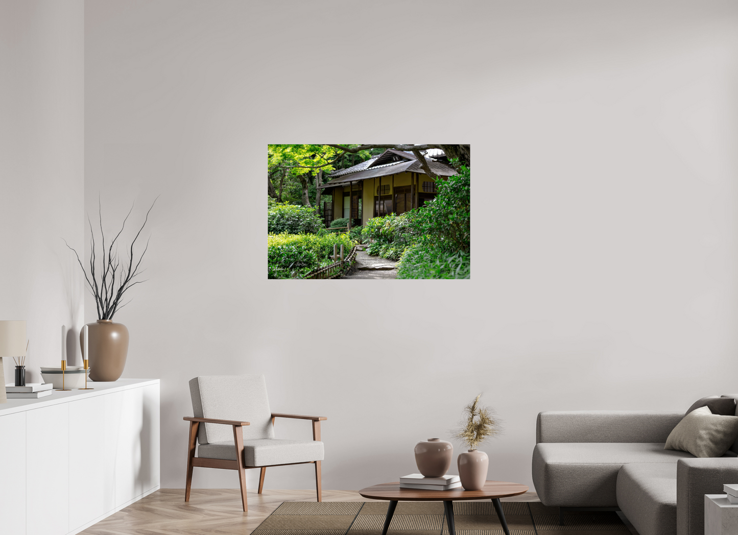 45 x 30″, Photo Print Under Acrylic Glass Gardens of Tokyo VI