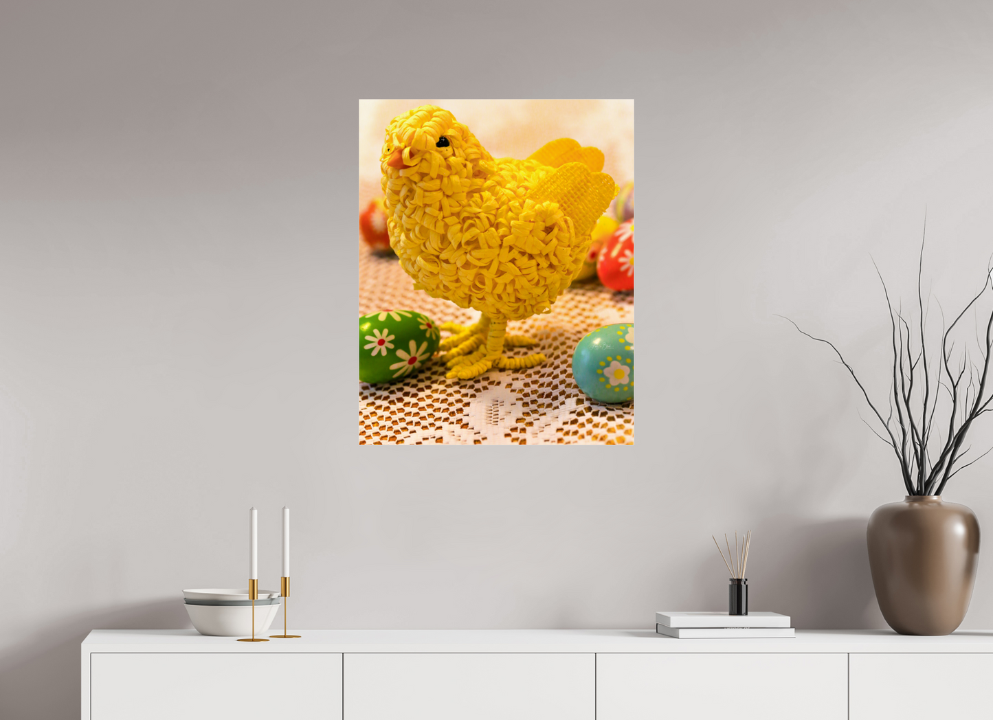 24 x 30.2″, Photo Print Under Acrylic Glass Easter Eggs II