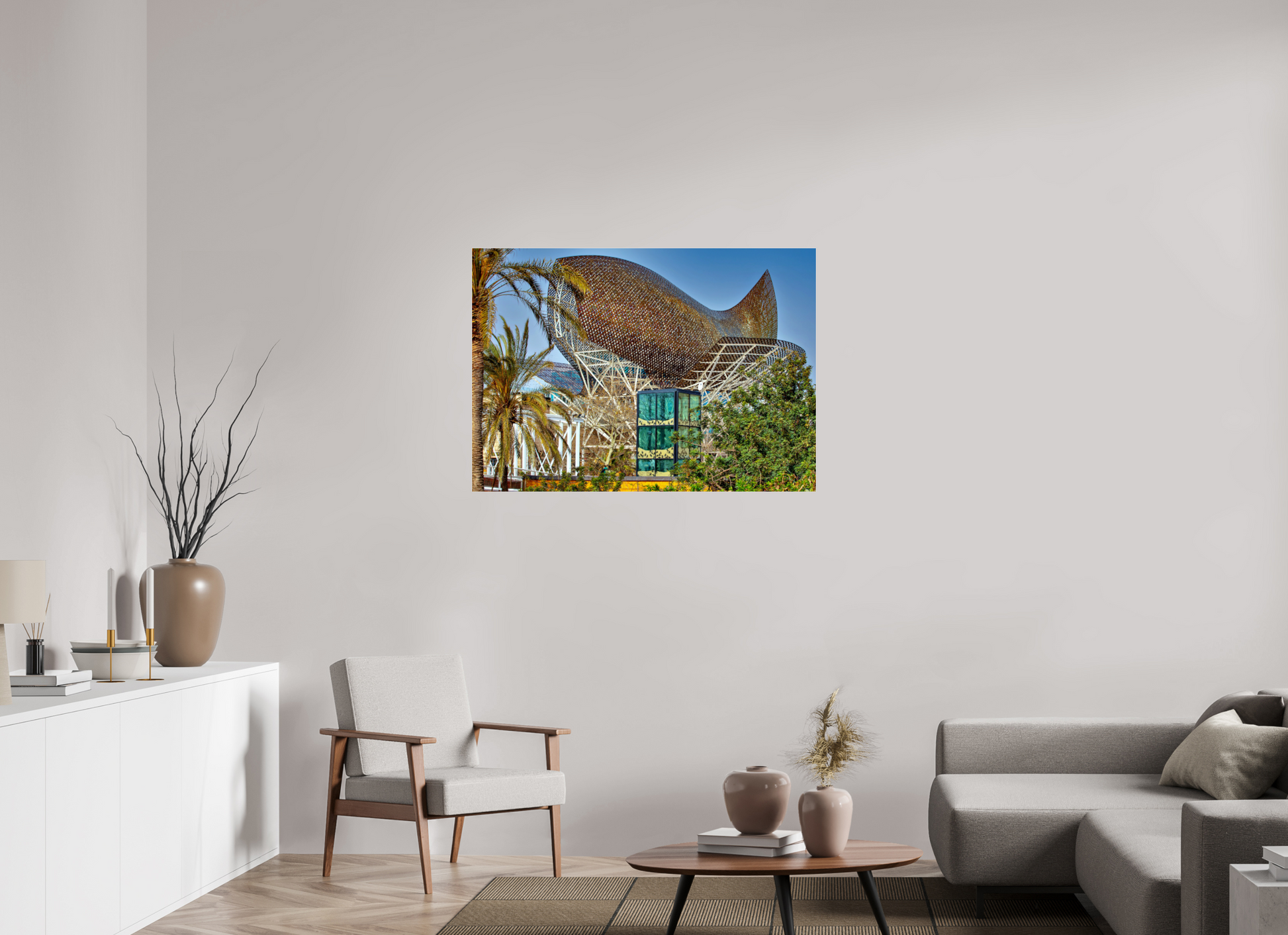 43.7 x 31″, Photo Print Under Acrylic Glass Latin Palace