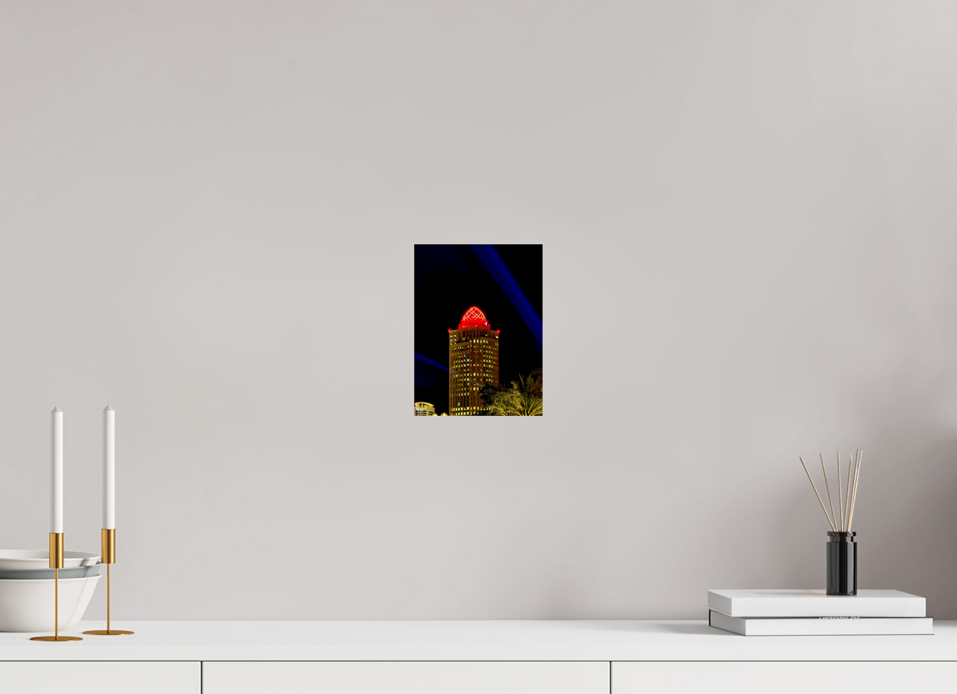6 x 8″, Photo Print Under Acrylic Glass Red Top