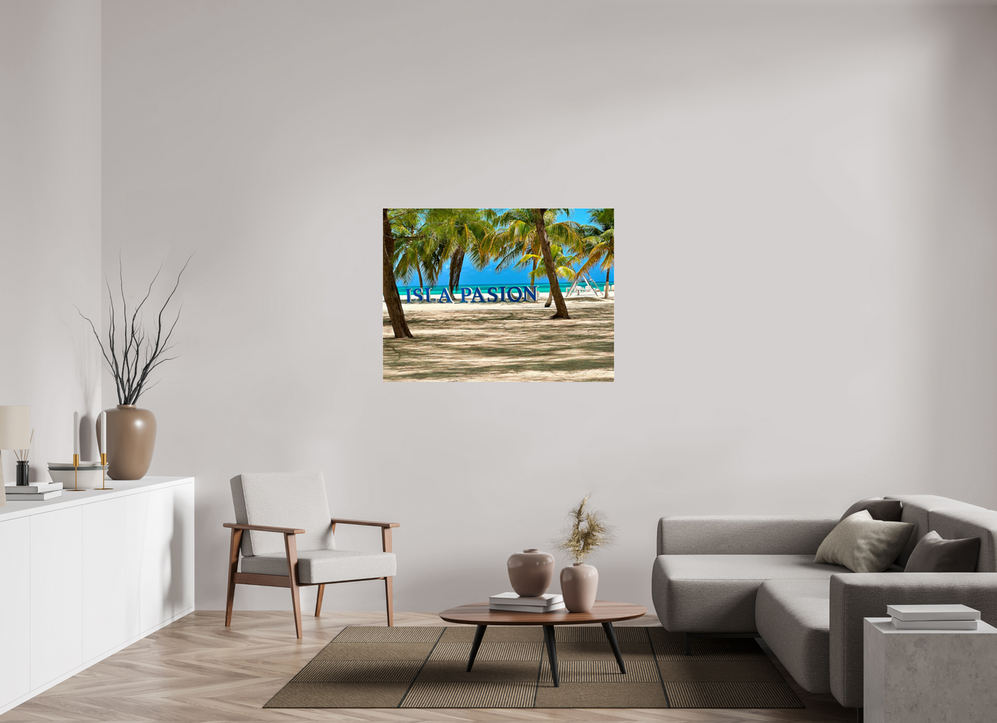 48 x 36″, Photo Print Under Acrylic Glass Passion Island