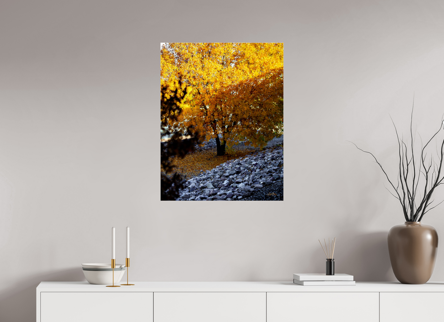 24 x 30.9″, Photo Print Under Acrylic Glass December in Arizona