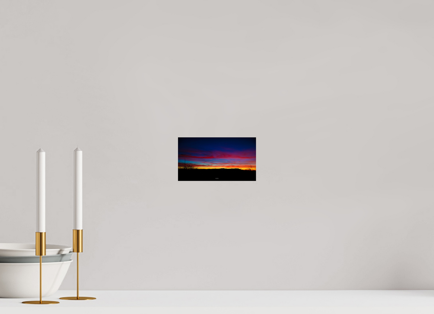 7.2 x 4″, Photo Print Under Acrylic Glass Good Morning Arizona