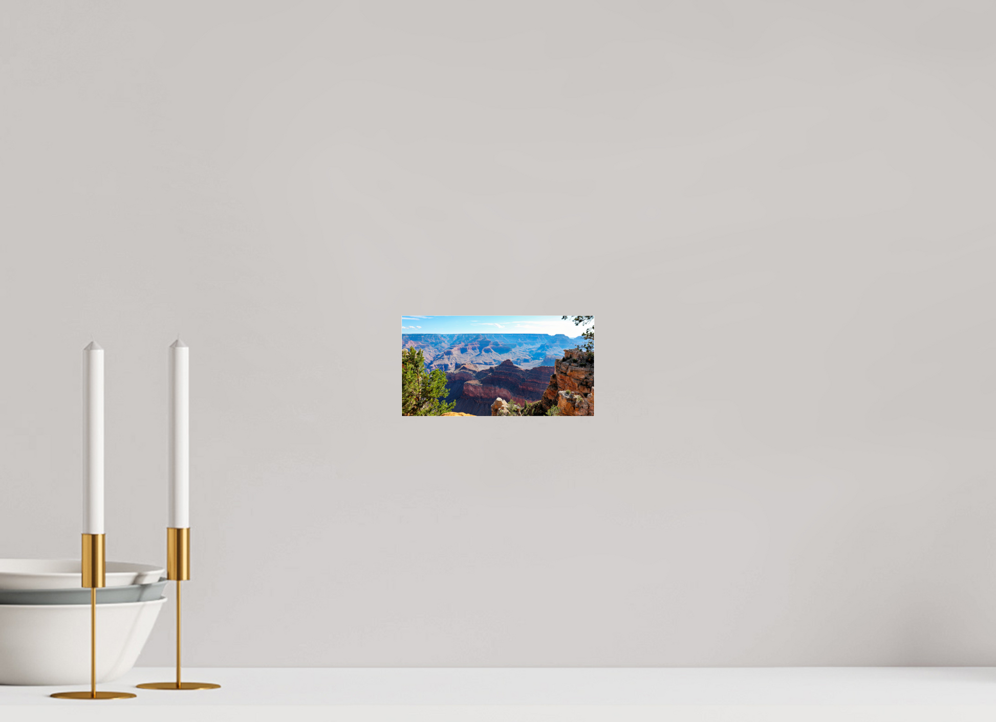 7.7 x 4″, Photo Print Under Acrylic Glass Grand Canyon