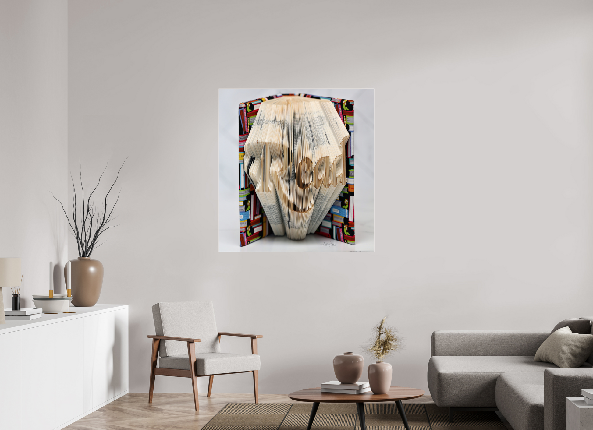 43 x 45.1″, Photo Print Under Acrylic Glass Read