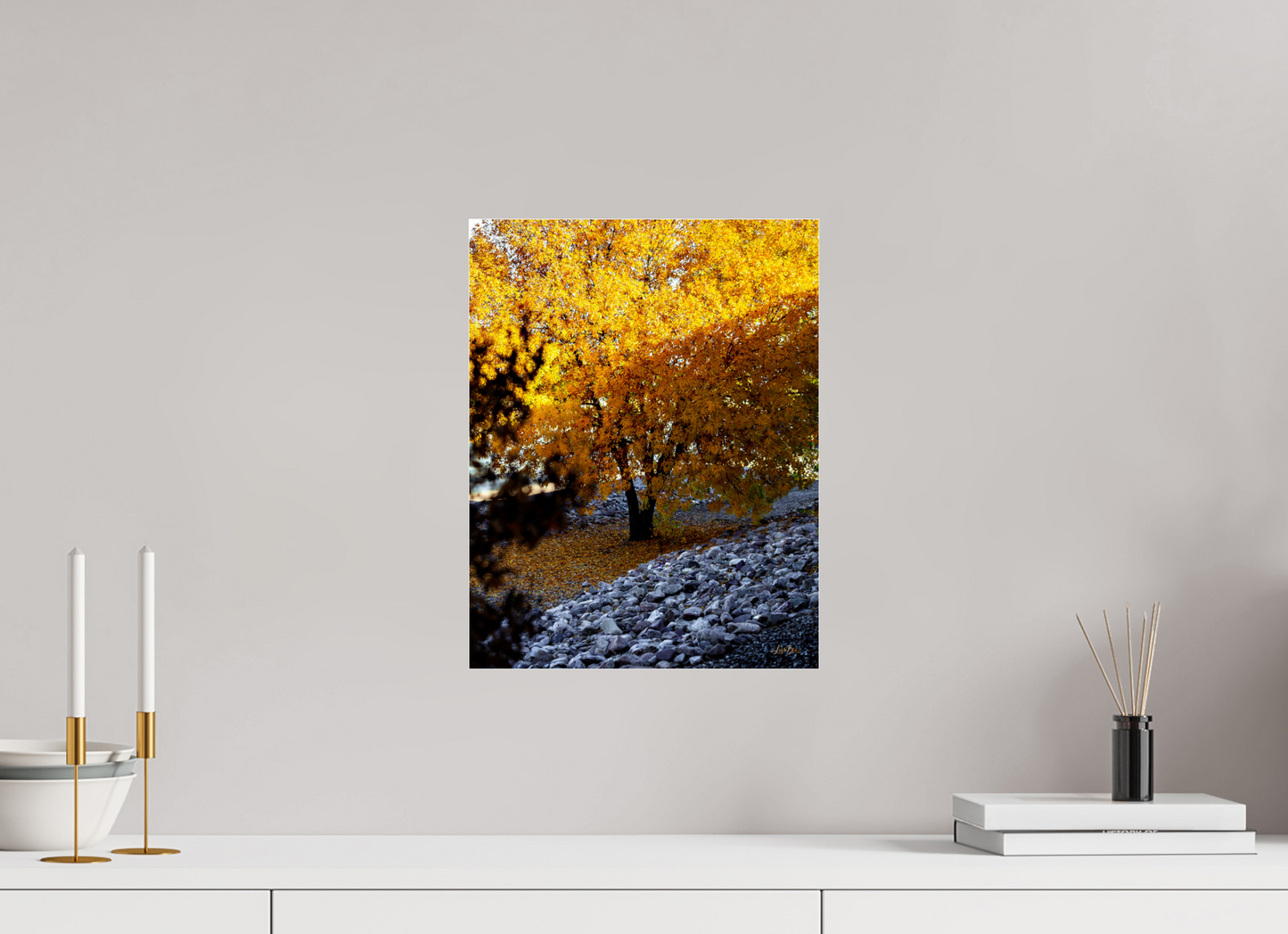 12 x 15.4″, Photo Print Under Acrylic Glass December in Arizona
