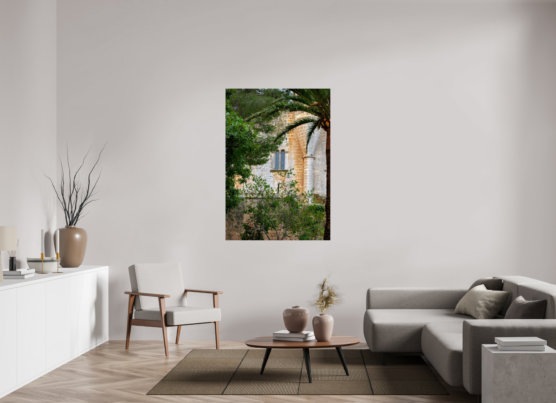 39 x 56.5″, Photo Print Under Acrylic Glass Spain Castle II