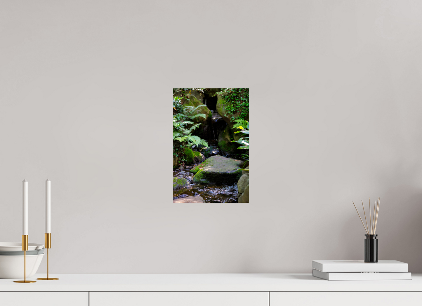 8 x 12″, Photo Print Under Acrylic Glass Gardens of Tokyo IV