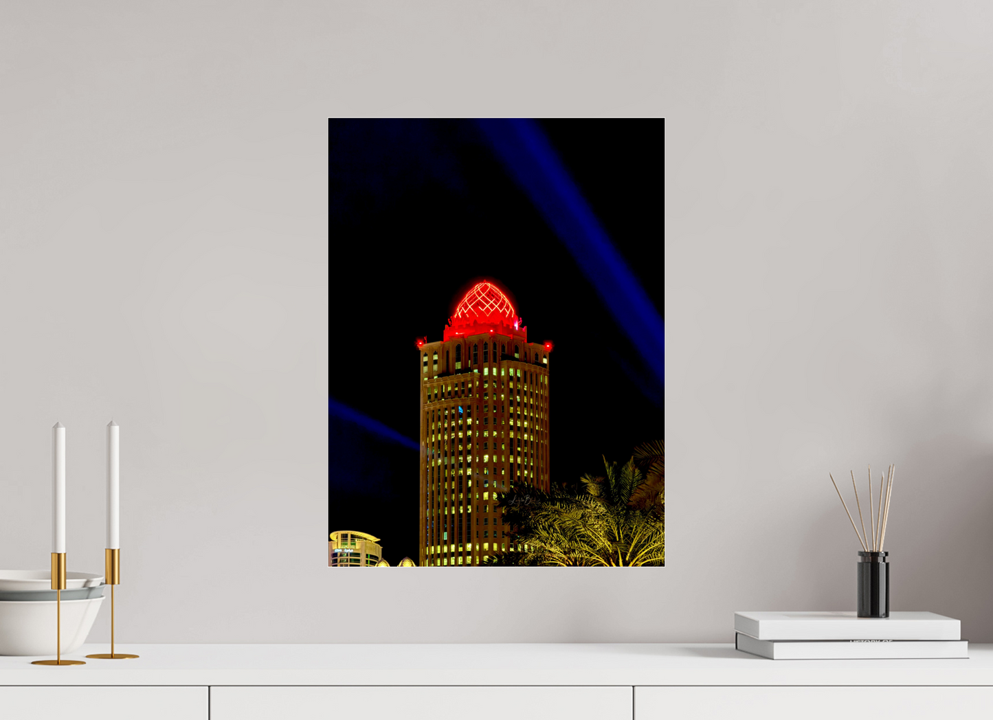 15 x 20″, Photo Print Under Acrylic Glass Red Top
