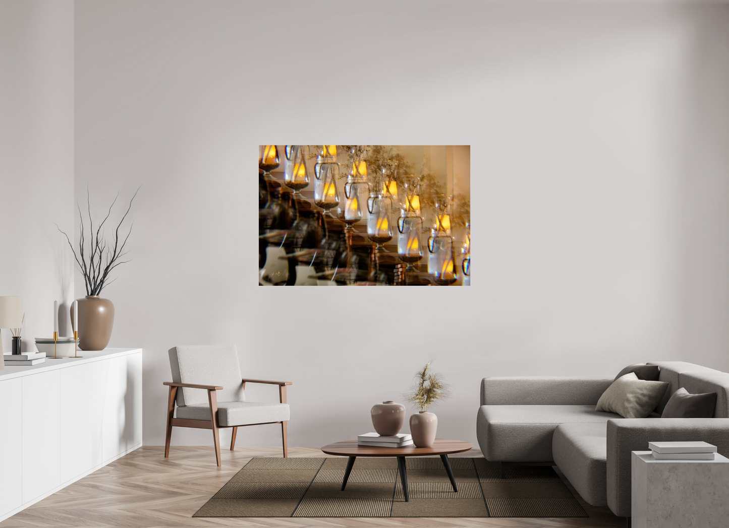 60 x 40″, Photo Print Under Acrylic Glass Kaleido Slope