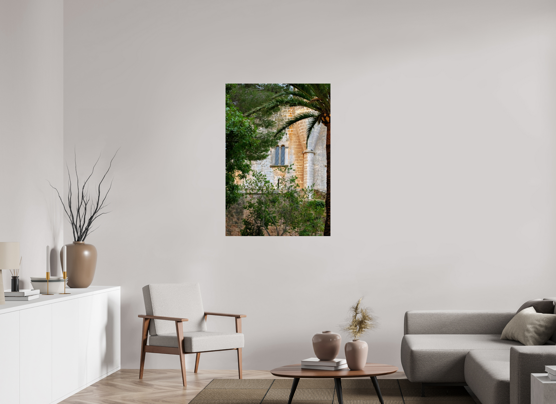 31 x 44.9″, Photo Print Under Acrylic Glass Spain Castle II