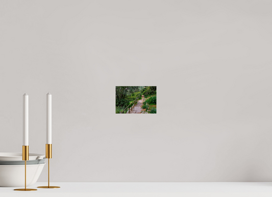6 x 4″, Photo Print Under Acrylic Glass Hillside View from Spain Castle Gardens III
