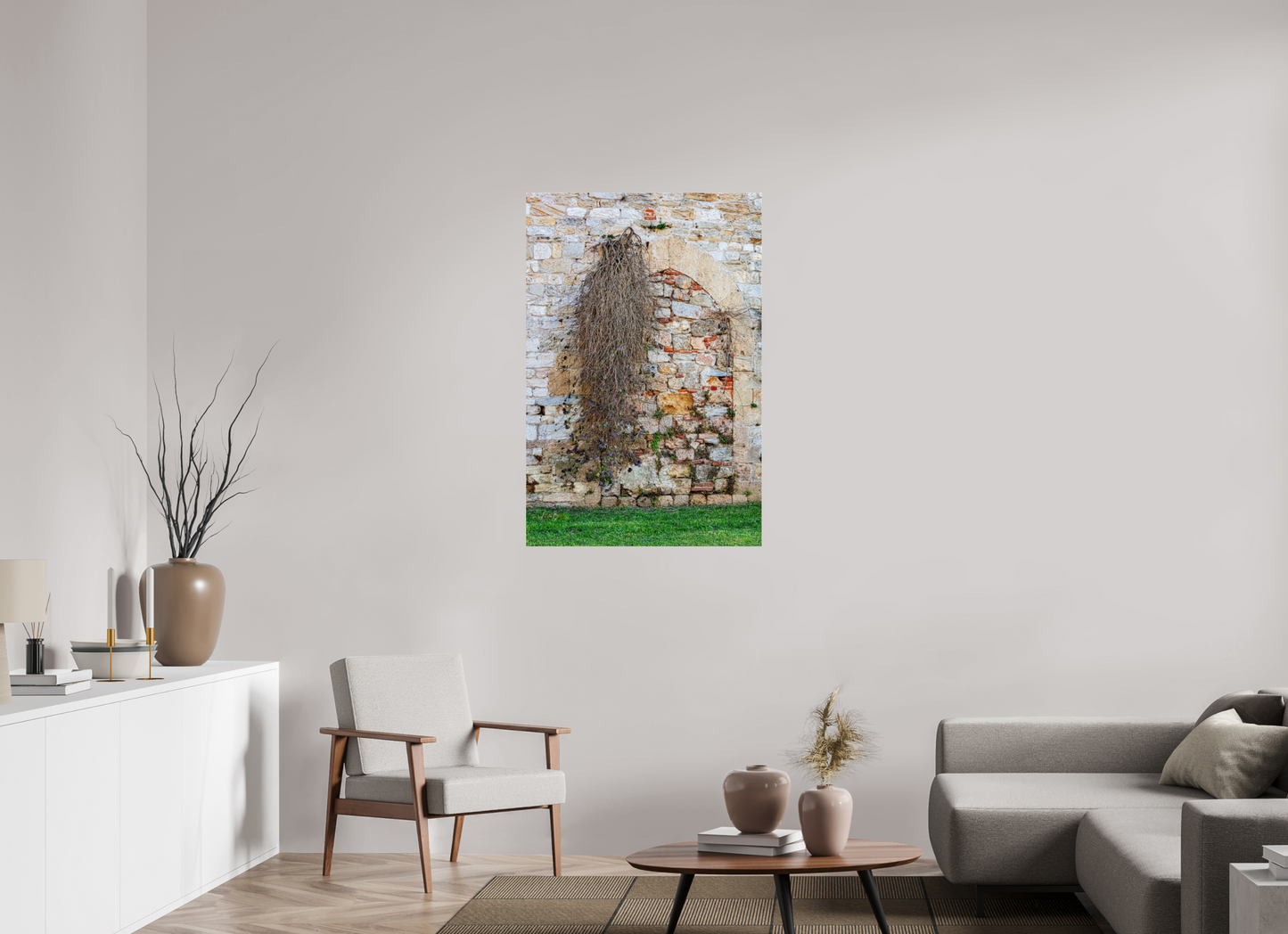 30 x 45″, Photo Print Under Acrylic Glass City Wall of Pisa