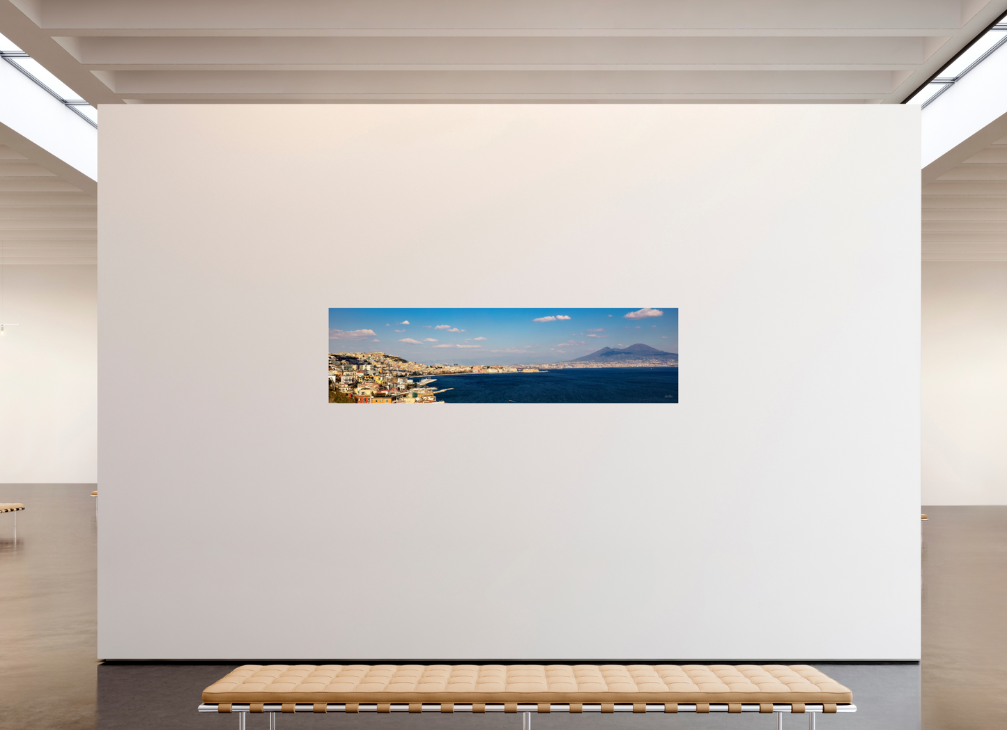 87.8 x 24″, Photo Print Under Acrylic Glass Naples Shoreline