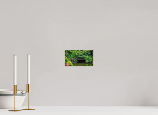 7.2 x 4″, Photo Print Under Acrylic Glass Gardens of Tokyo V