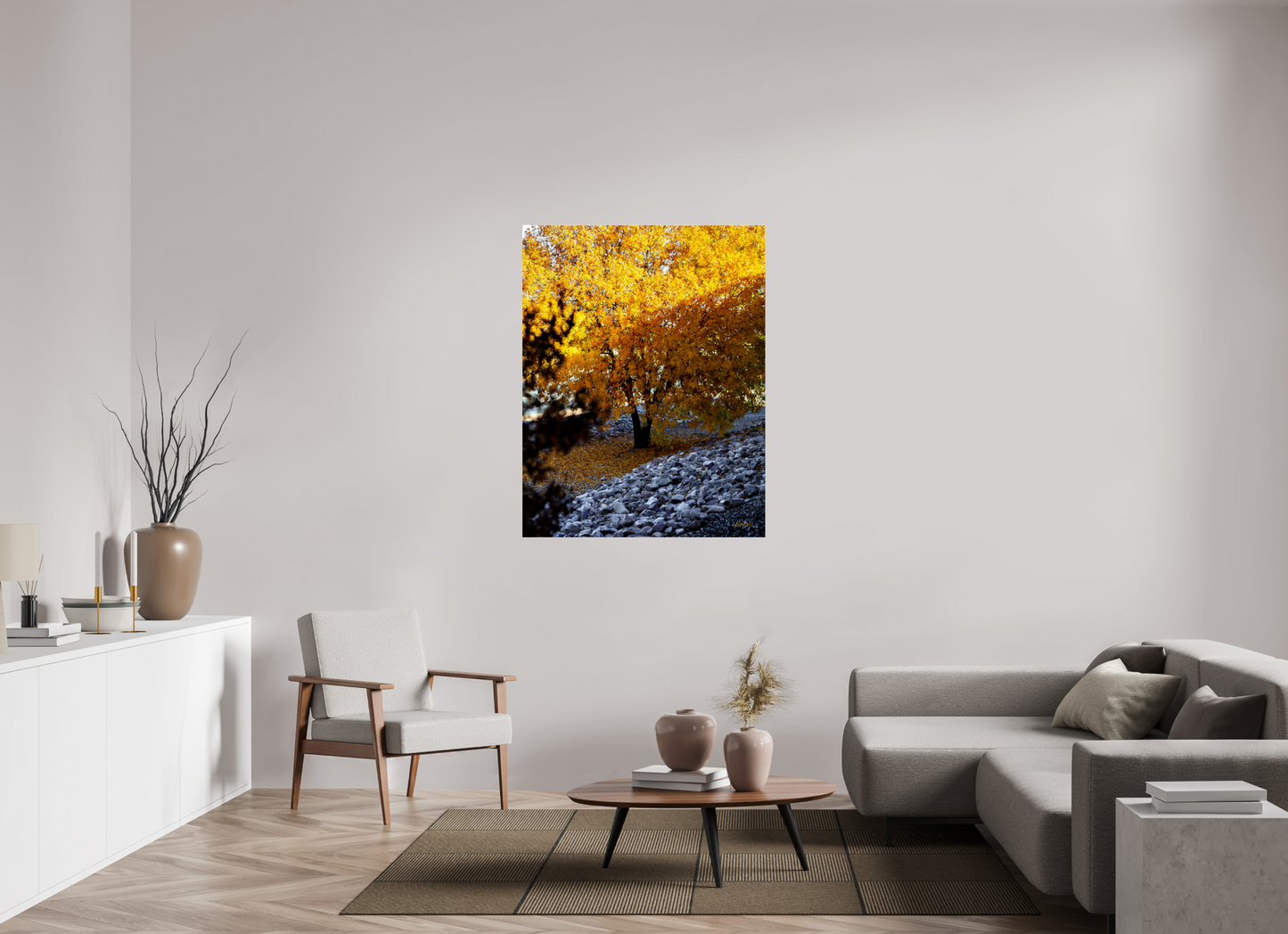 39 x 50.2″, Photo Print Under Acrylic Glass December in Arizona