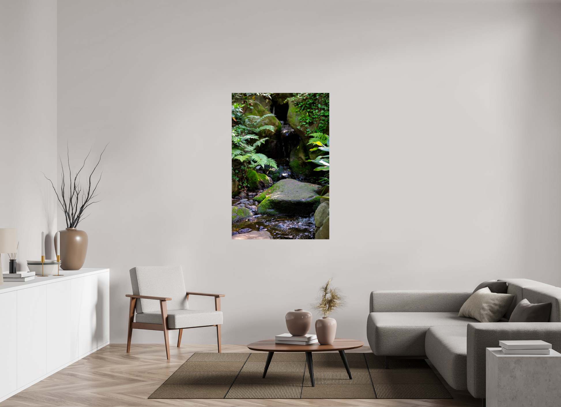 36 x 54″, Photo Print Under Acrylic Glass Gardens of Tokyo IV