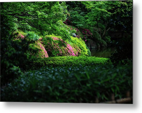 Gardens of Tokyo II - Metal Print