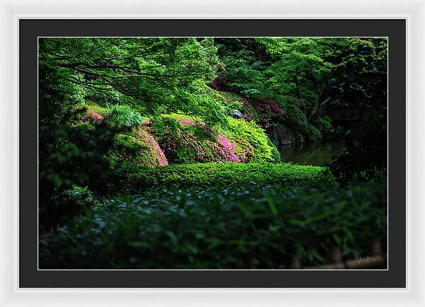 Gardens of Tokyo II - Framed Print