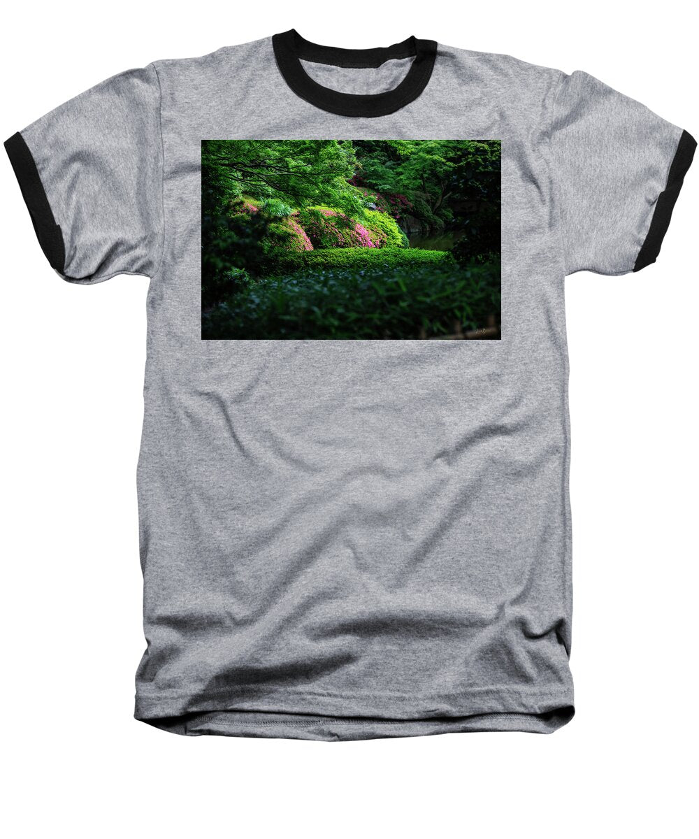 Gardens of Tokyo II - Baseball T-Shirt