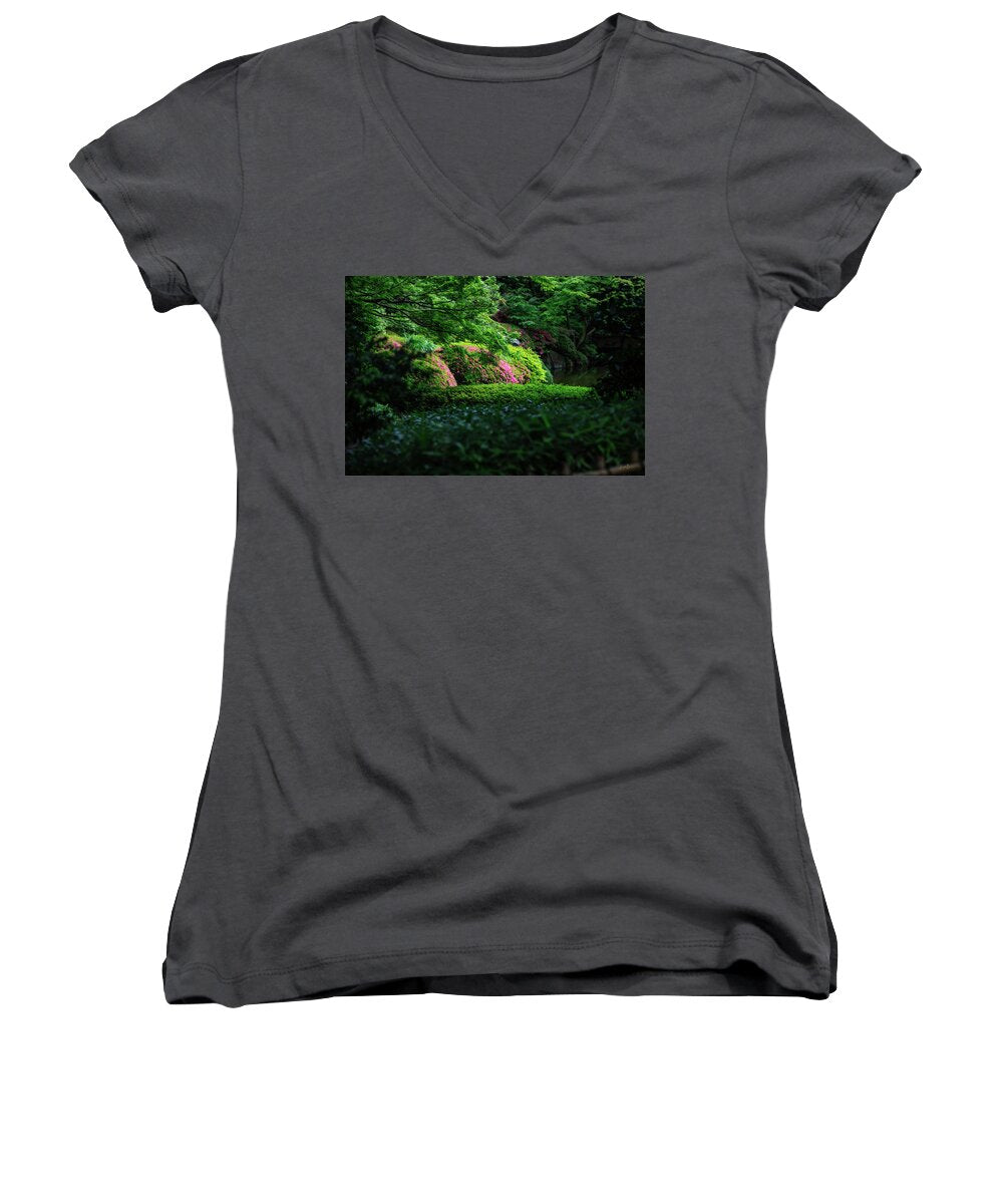 Gardens of Tokyo II - Women's V-Neck