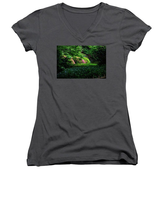 Gardens of Tokyo II - Women's V-Neck