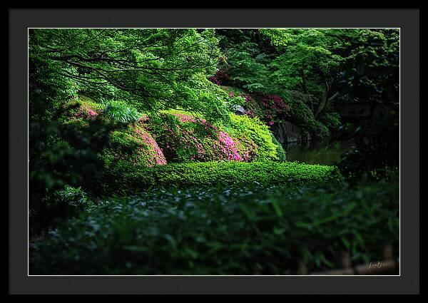 Gardens of Tokyo II - Framed Print