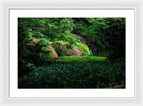 Gardens of Tokyo II - Framed Print