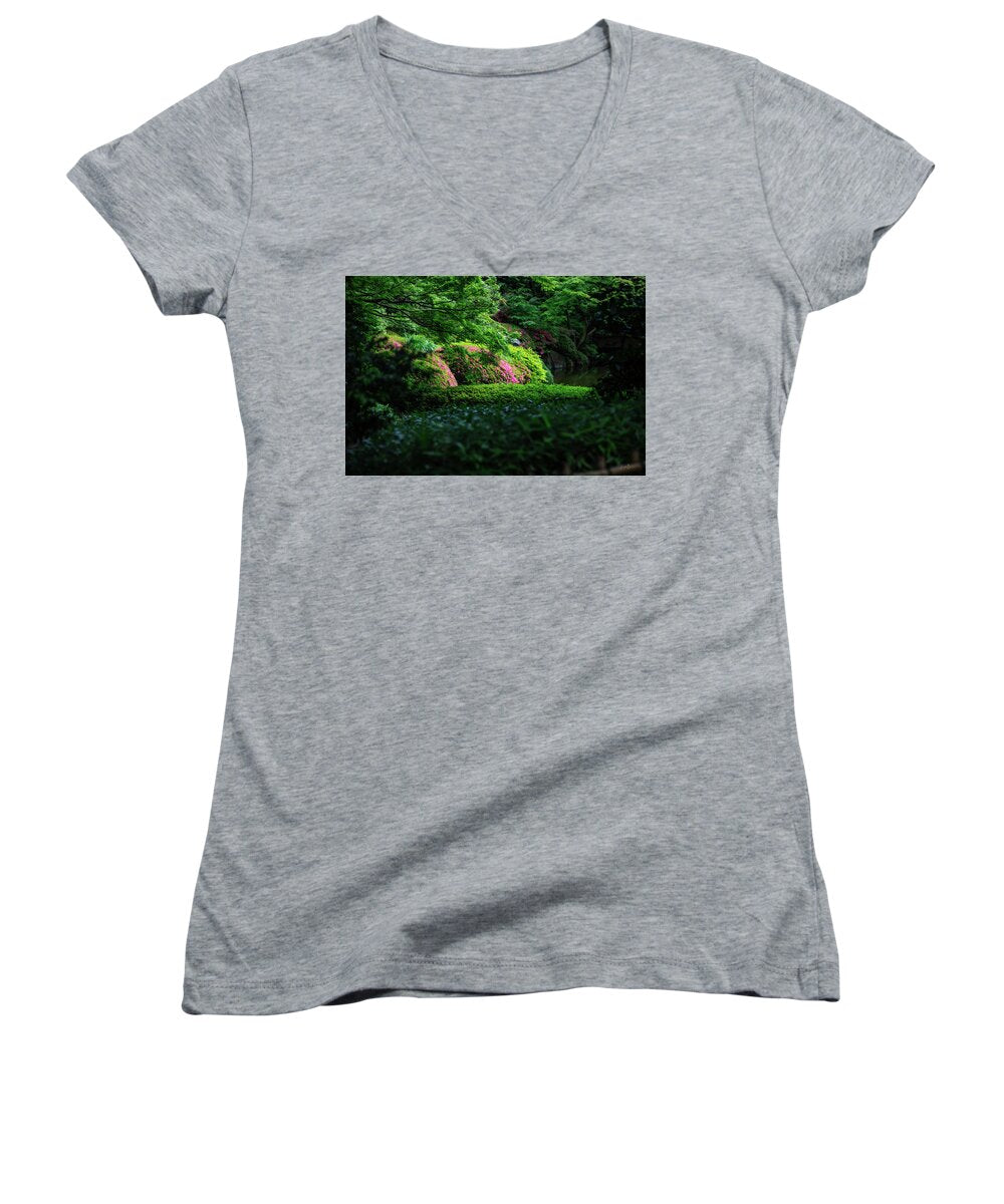 Gardens of Tokyo II - Women's V-Neck