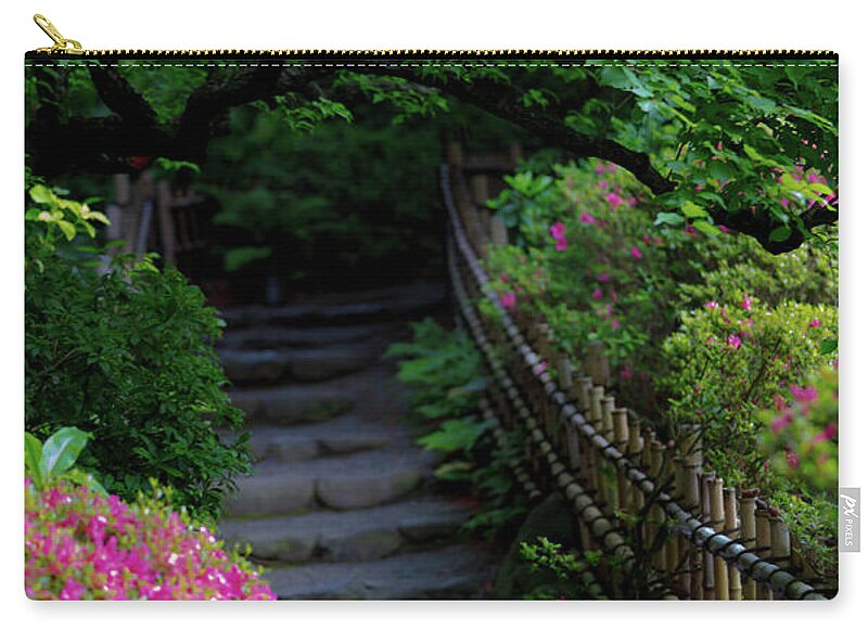 Gardens of Tokyo III - Zip Pouch