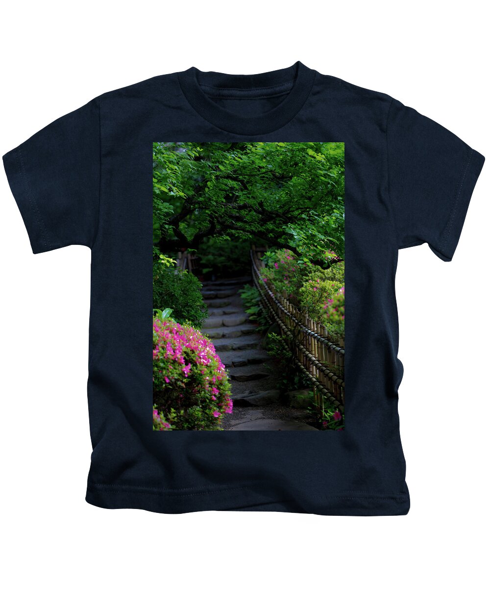 Gardens of Tokyo III - Kids T-Shirt