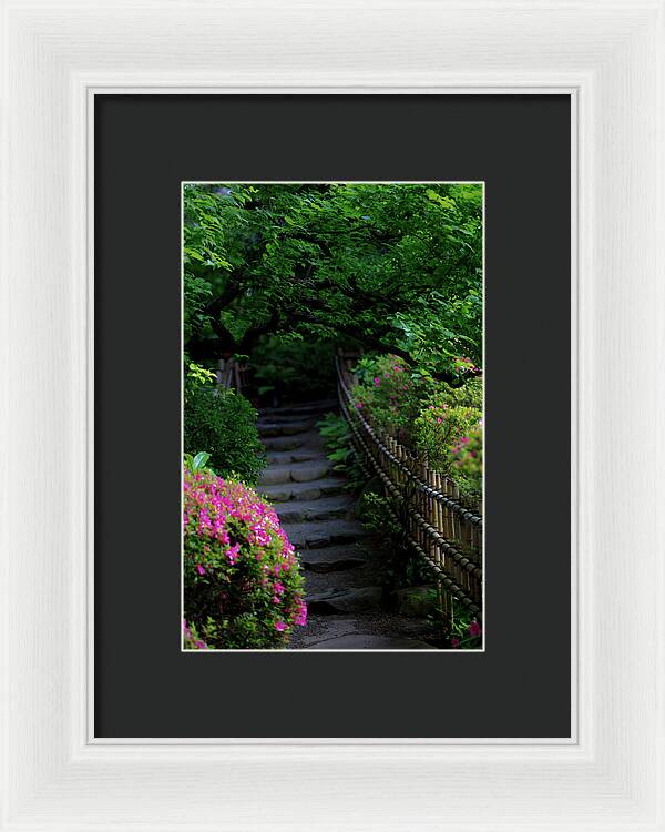 Gardens of Tokyo III - Framed Print