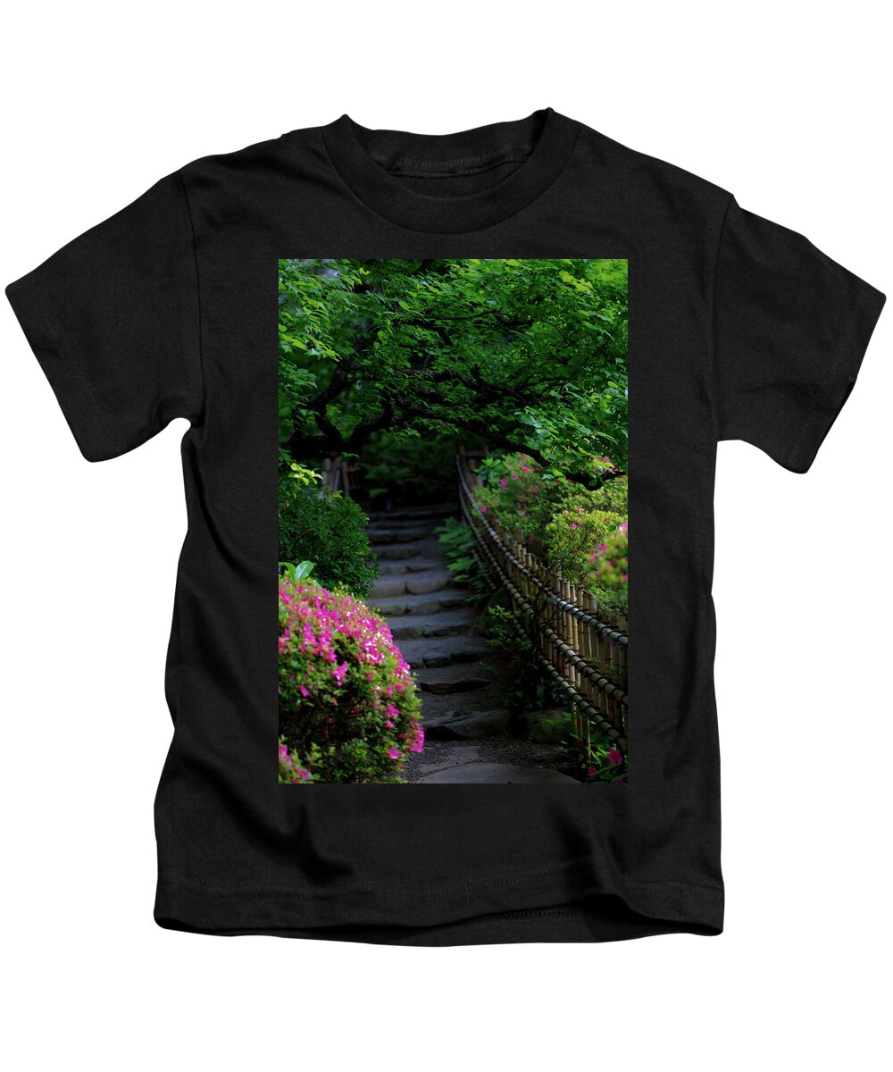 Gardens of Tokyo III - Kids T-Shirt