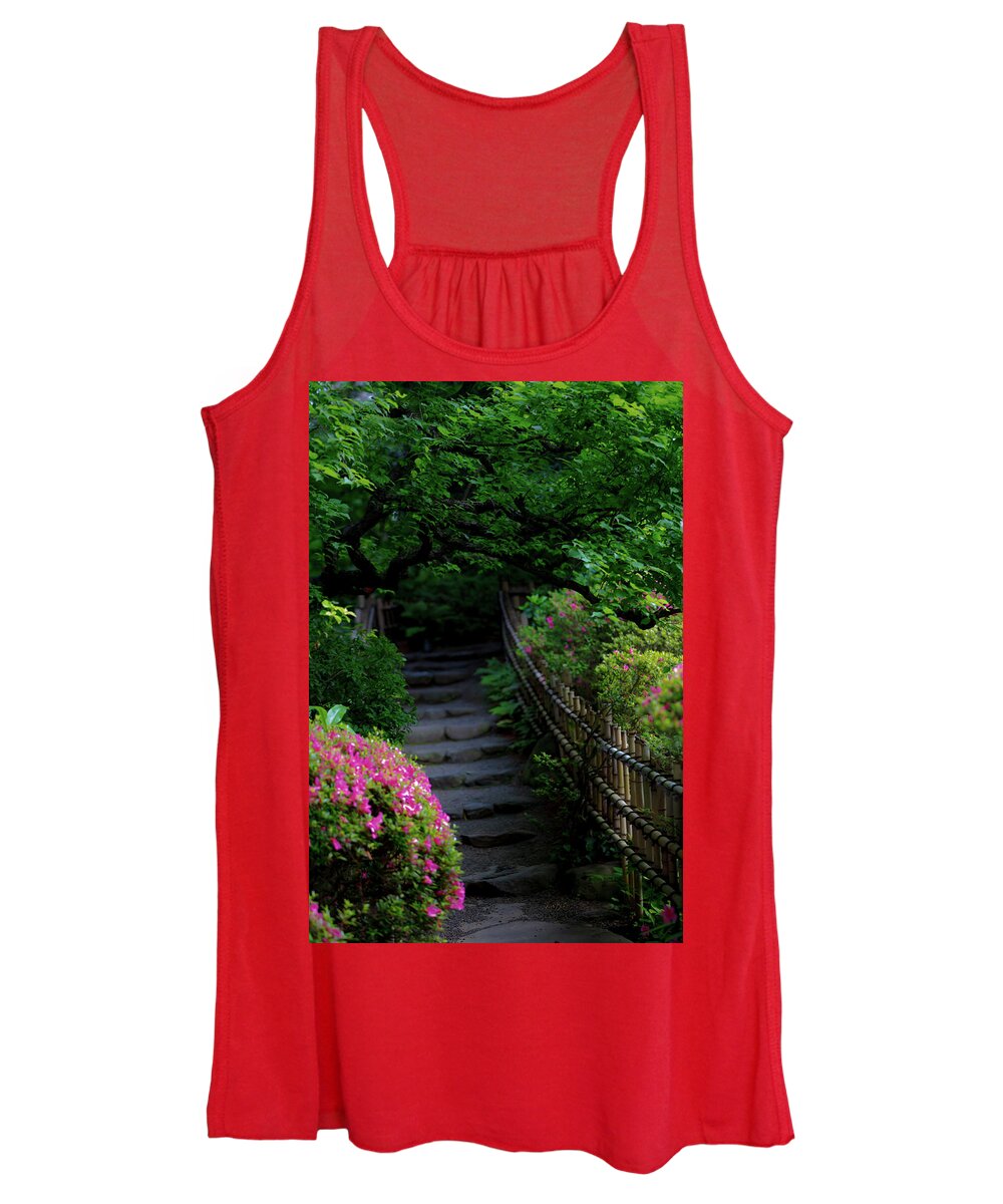 Gardens of Tokyo III - Women's Tank Top