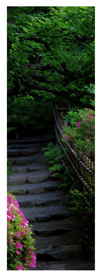 Gardens of Tokyo III - Yoga Mat