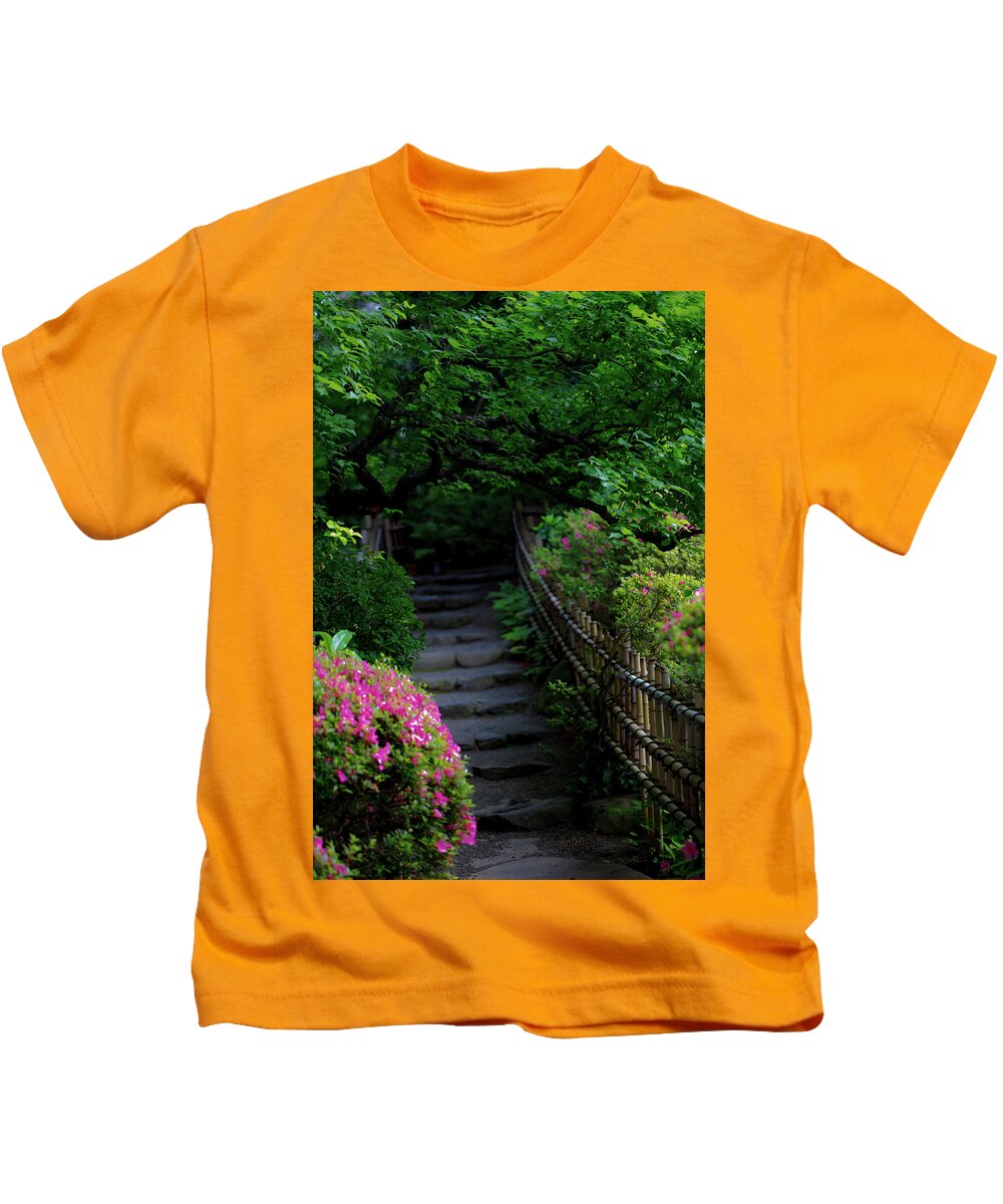 Gardens of Tokyo III - Kids T-Shirt