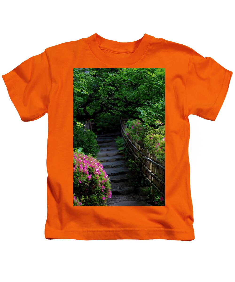 Gardens of Tokyo III - Kids T-Shirt