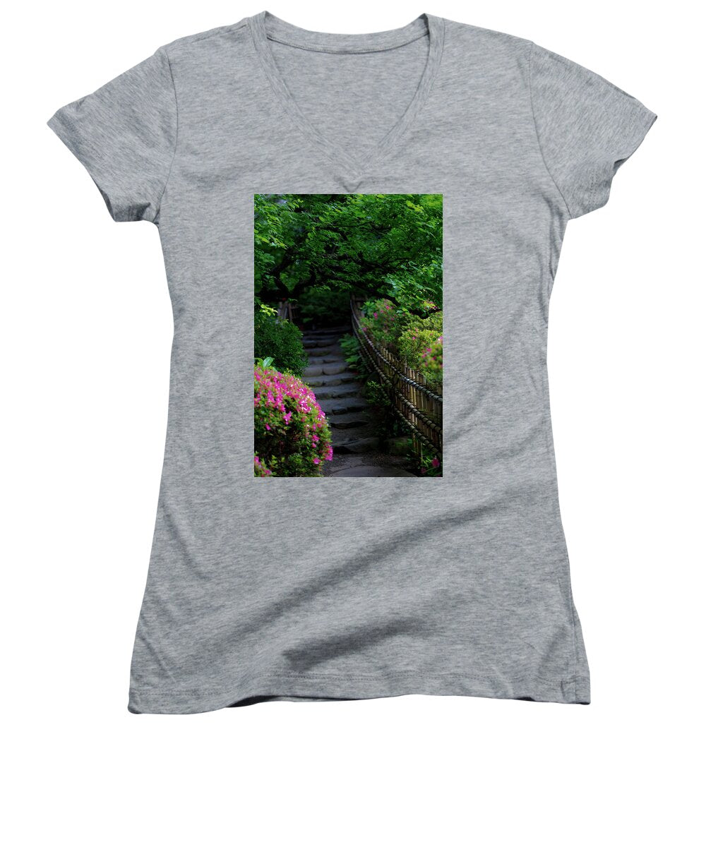 Gardens of Tokyo III - Women's V-Neck