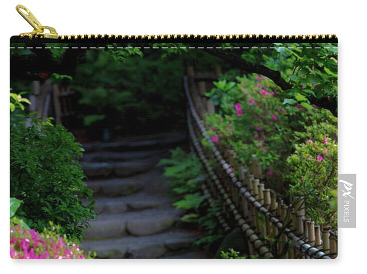 Gardens of Tokyo III - Zip Pouch