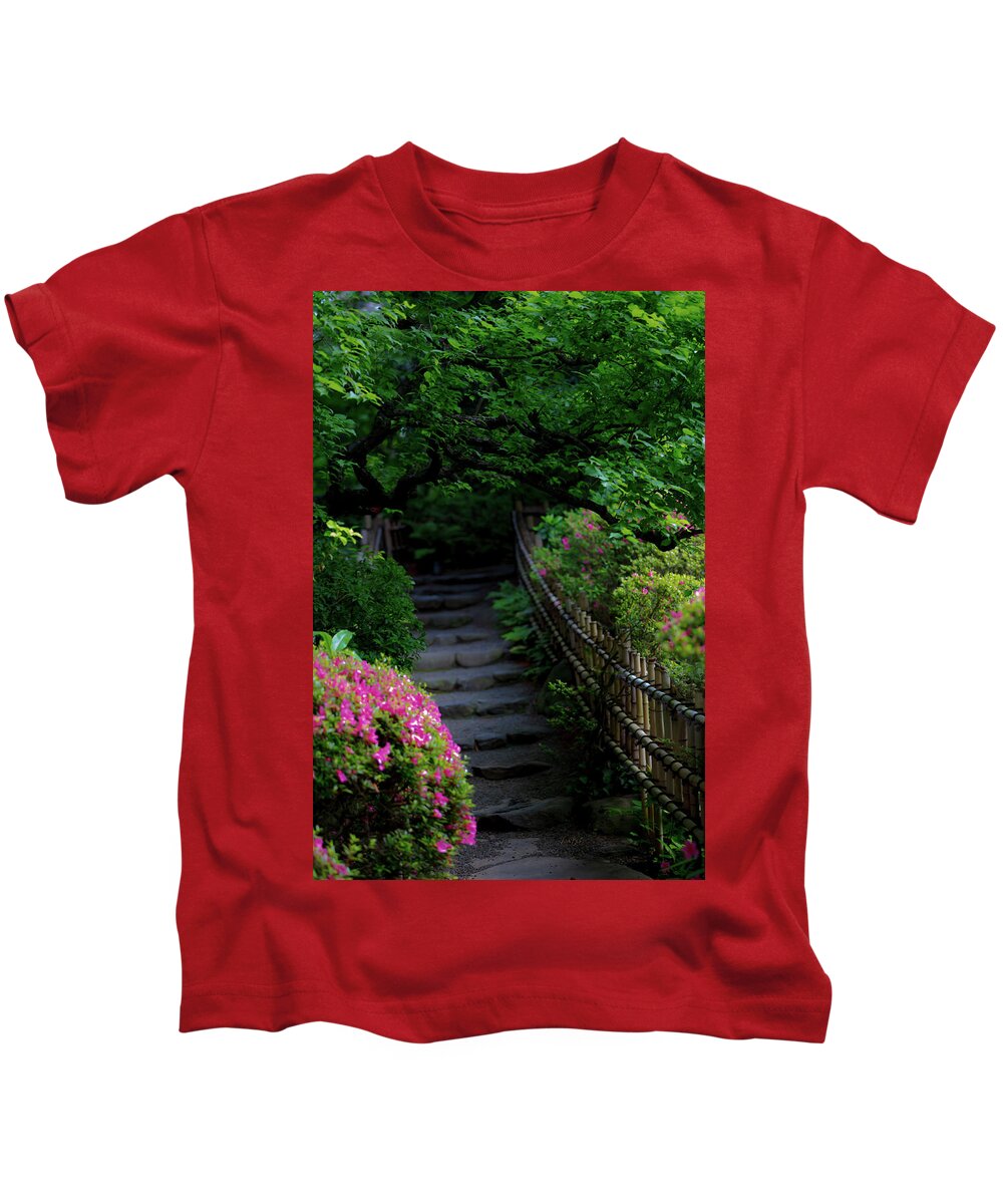 Gardens of Tokyo III - Kids T-Shirt
