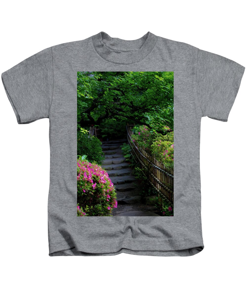 Gardens of Tokyo III - Kids T-Shirt