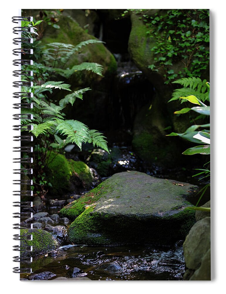 Gardens of Tokyo IV - Spiral Notebook