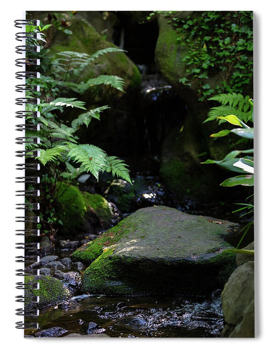 Gardens of Tokyo IV - Spiral Notebook