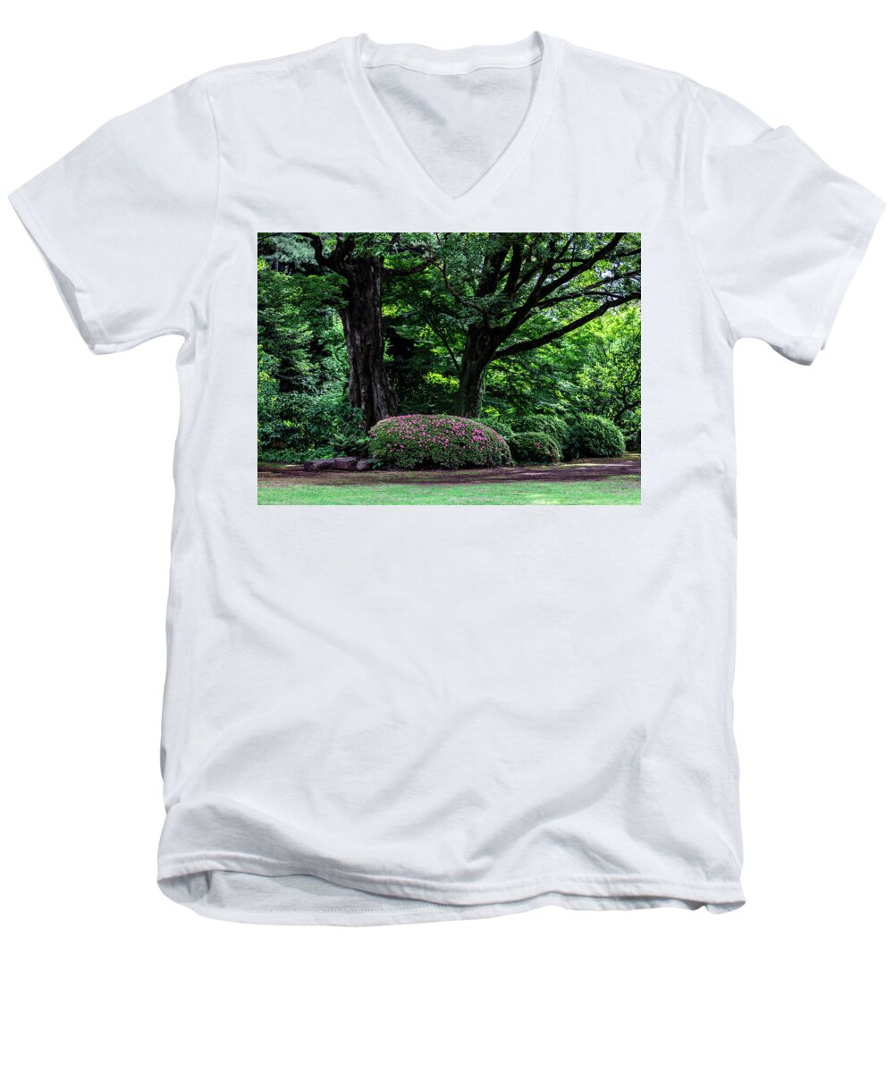 Gardens of Tokyo - Men's V-Neck T-Shirt
