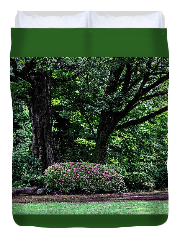 Gardens of Tokyo - Duvet Cover