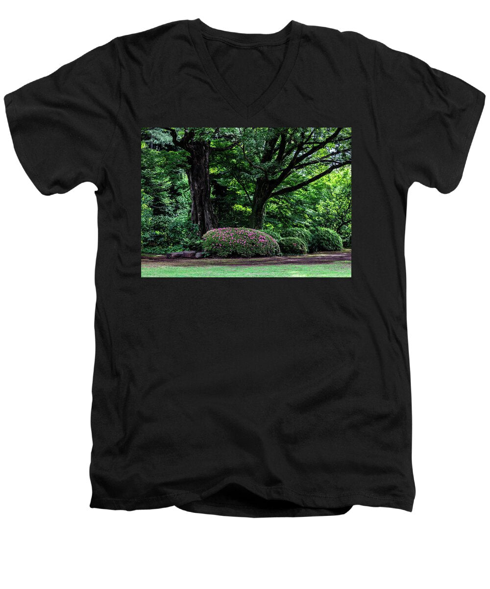 Gardens of Tokyo - Men's V-Neck T-Shirt