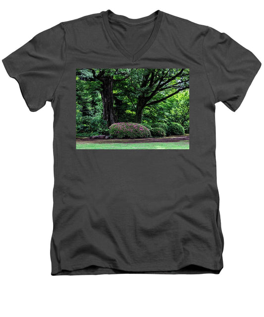 Gardens of Tokyo - Men's V-Neck T-Shirt
