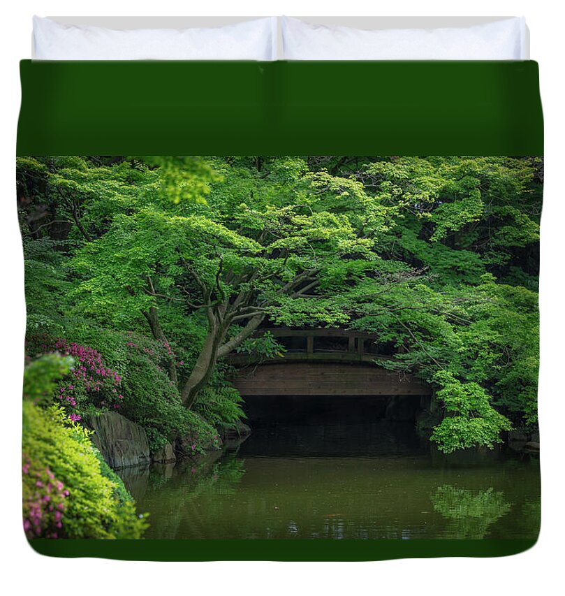 Gardens of Tokyo V - Duvet Cover
