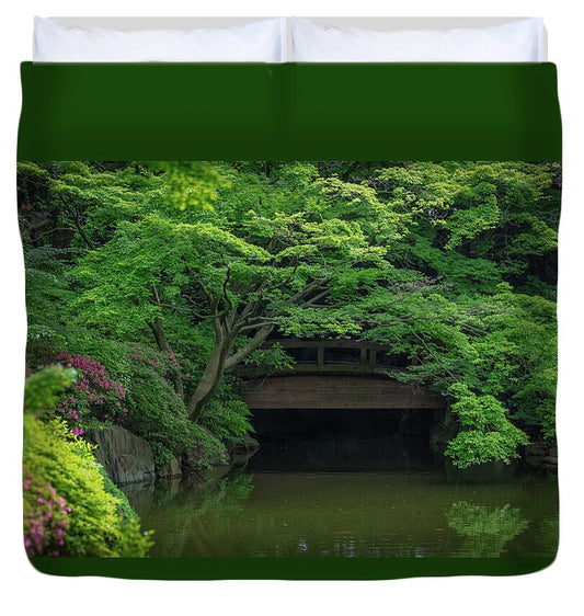 Gardens of Tokyo V - Duvet Cover
