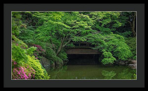 Gardens of Tokyo V - Framed Print